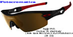Oakley Radar Pitch Polished Black-Black Persimmon Iridium Photochromic (09-728)